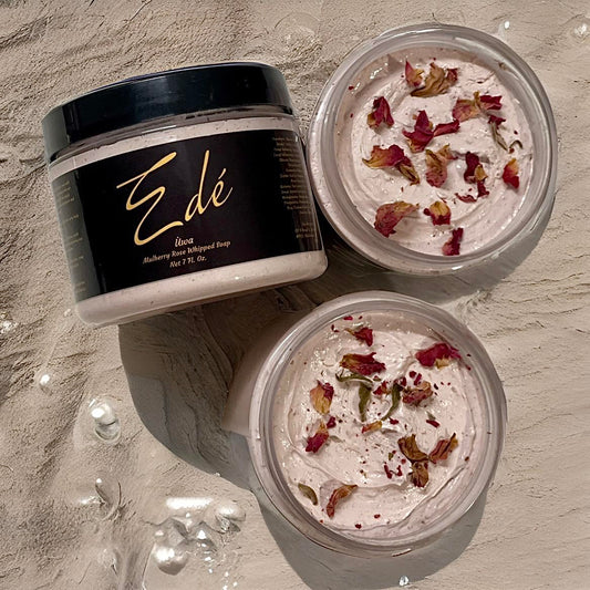 Ùwa Mulberry Rose Whipped Soap